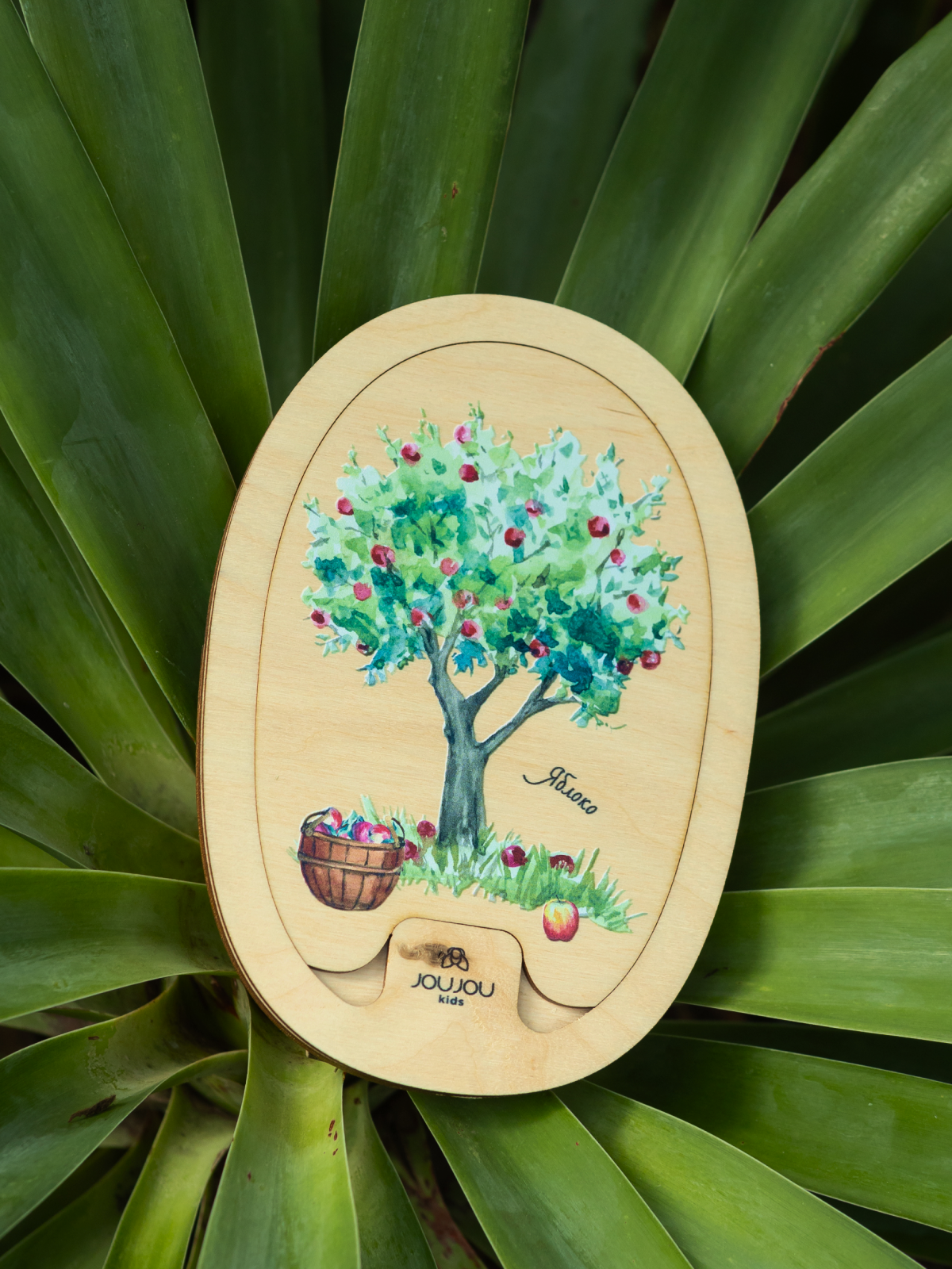 картинка Умняшка-деревяшка «Яблочко» от магазина JOUJOU