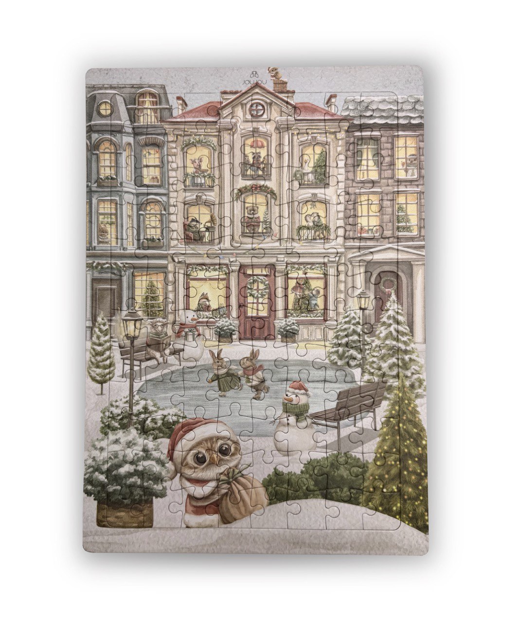 картинка Набор из двух пазлов "Зимняя сказка" от магазина JOUJOU