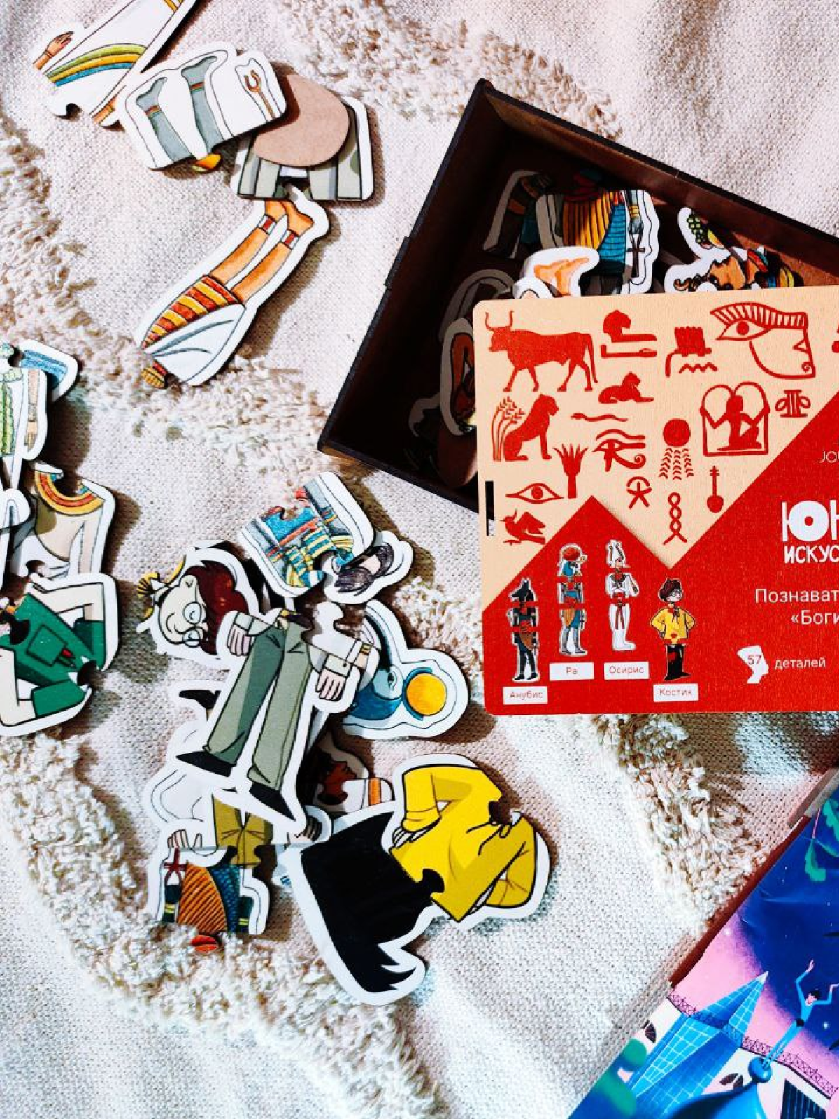 картинка Набор пазлов «Боги Египта» Юный Искусствовед х JOUJOU kids от магазина Одежда+