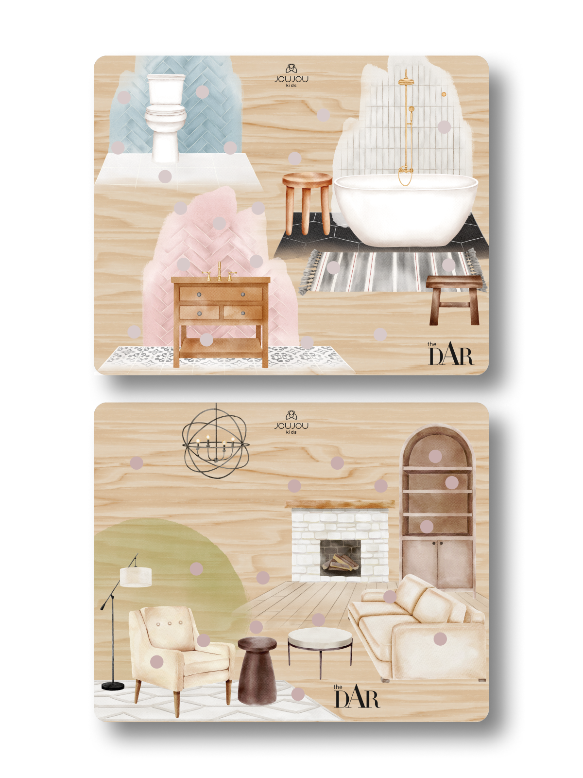 картинка Настольная игра, набор для творчества «Декоратор» x «The Dar Store» от магазина JOUJOU