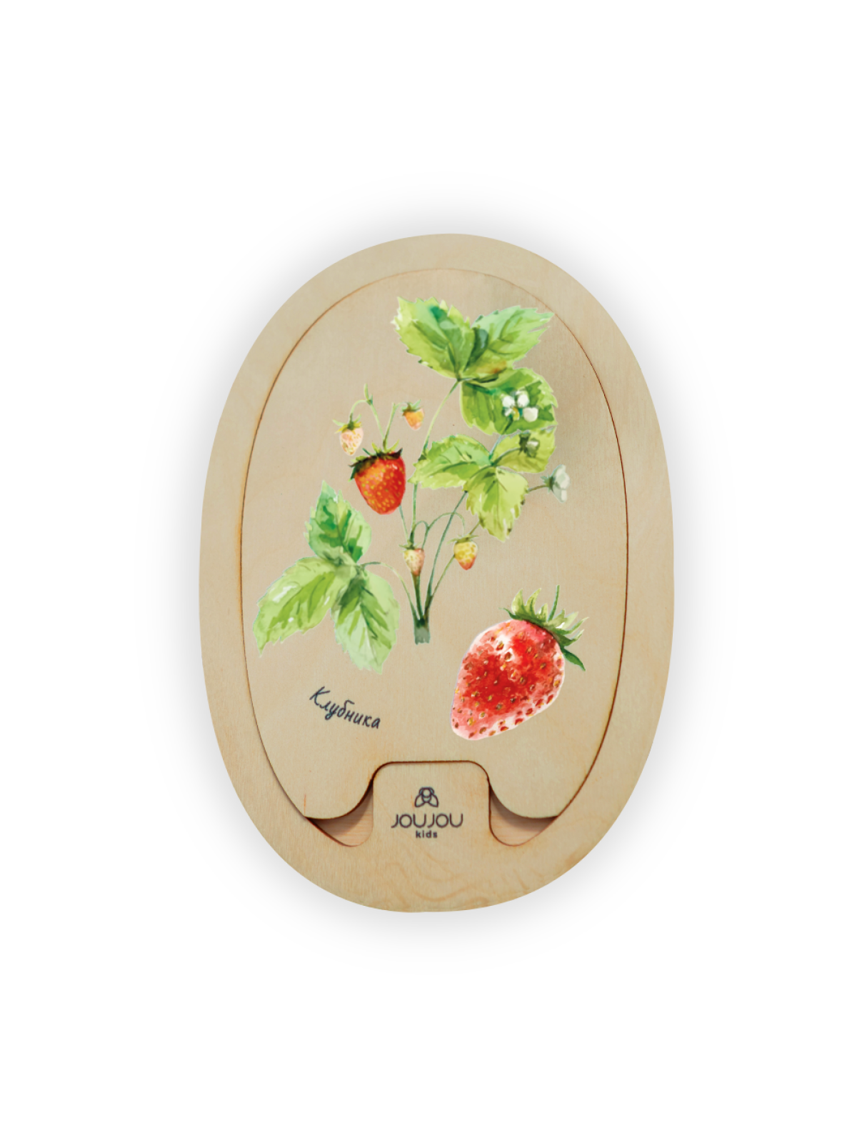 картинка Умняшка-деревяшка "Клубника" от магазина JOUJOU